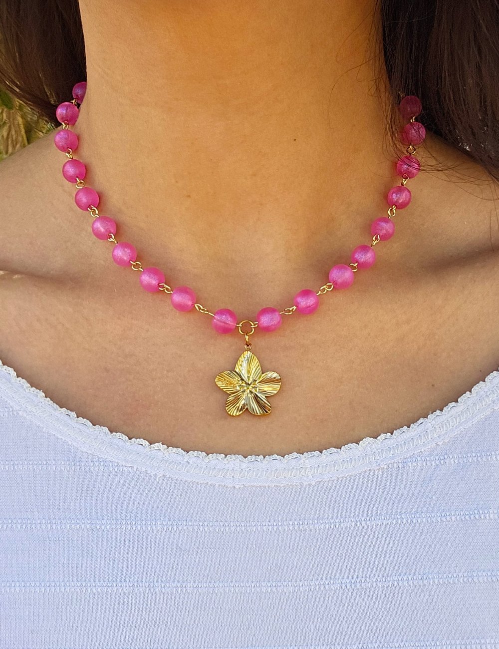collier florie or