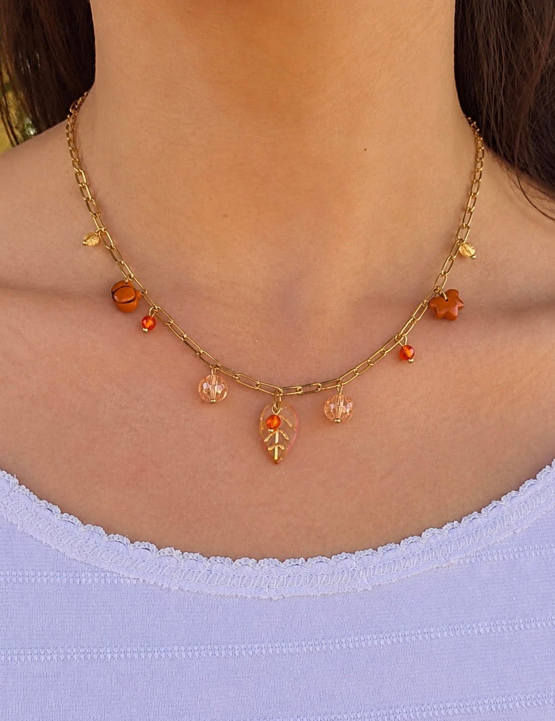 collier rorie or automne